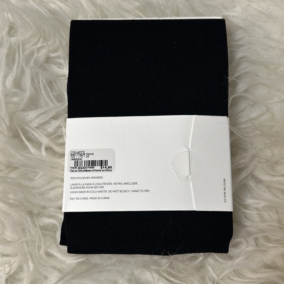 NWT Dynamite Basic Opaque & Double Fishnet Tights XS/S - Picture 3 of 6